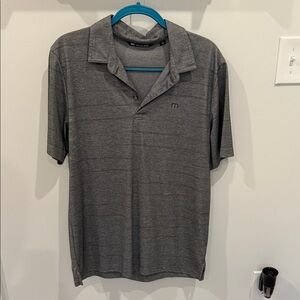 Travis Mathew Charcoal Polo Shirt